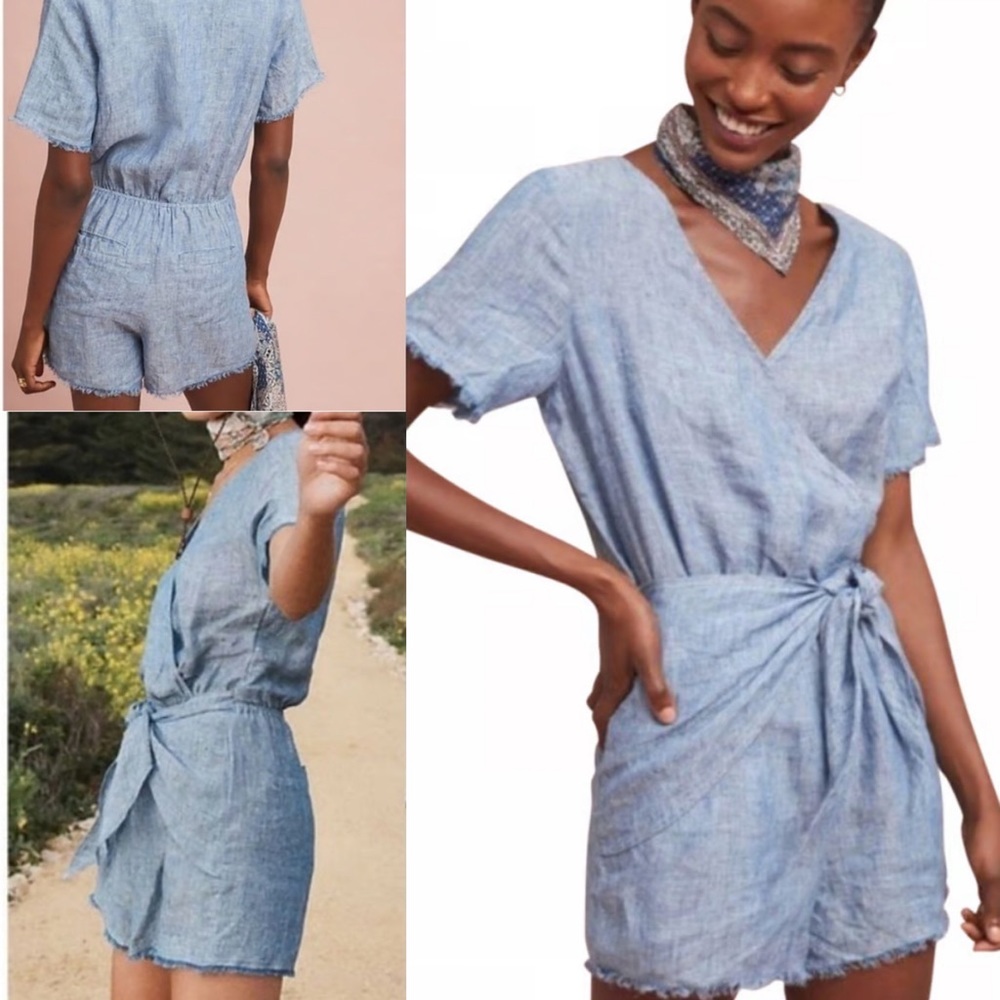 Anthropologie | sanctuary Montana Linen Romper